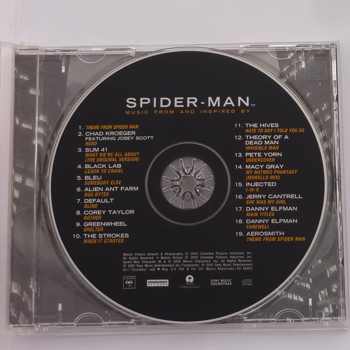 Various Spider-Man (Music From And Inspired By) CD Compilation Limited Edition