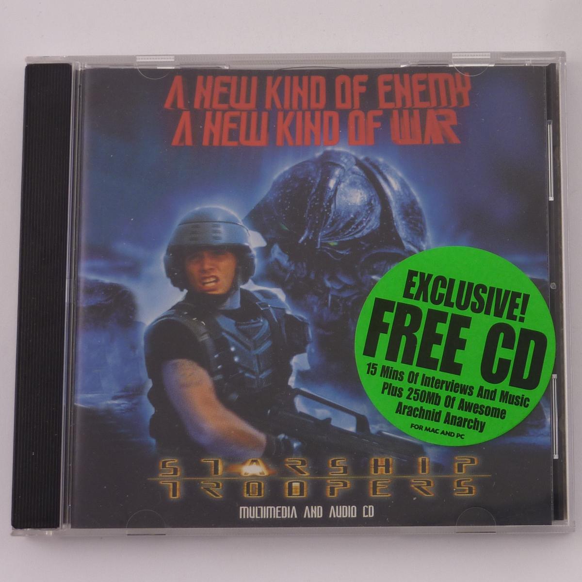 Various Starship Troopers CD CD-ROM Compilation Promo