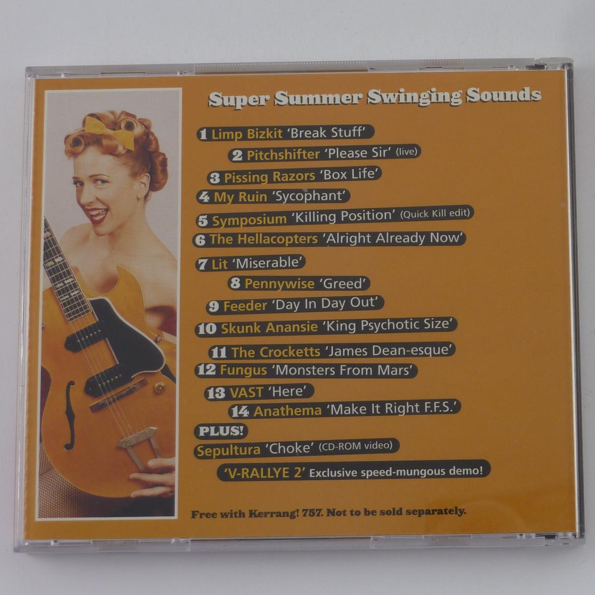 Various Super Summer Swinging Sounds CD Compilation Enhanced