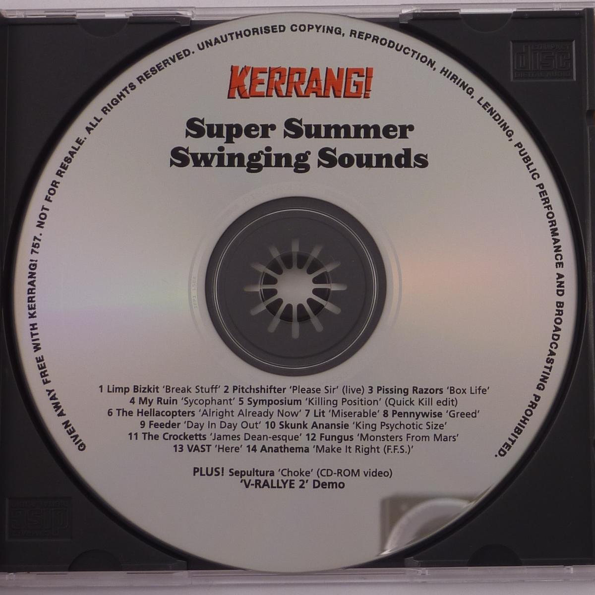 Various Super Summer Swinging Sounds CD Compilation Enhanced