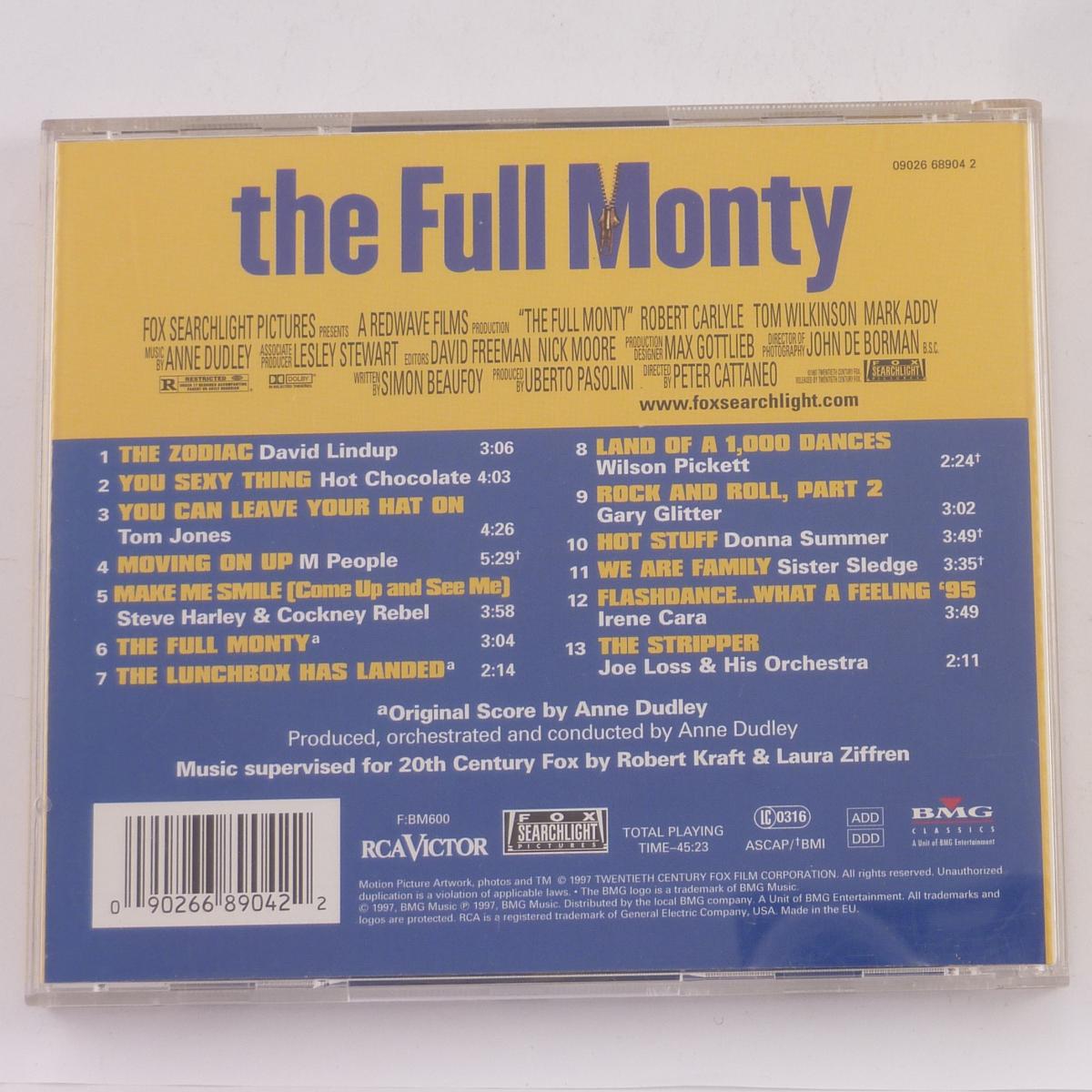 Various The Full Monty CD Compilation