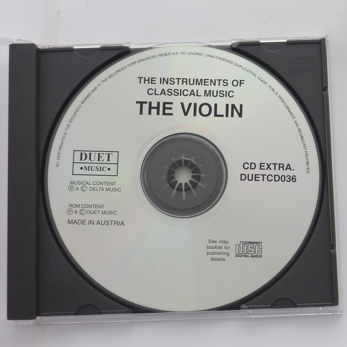 Various The Instruments Of The Orchestra - The Violin CD Compilation Enhanced