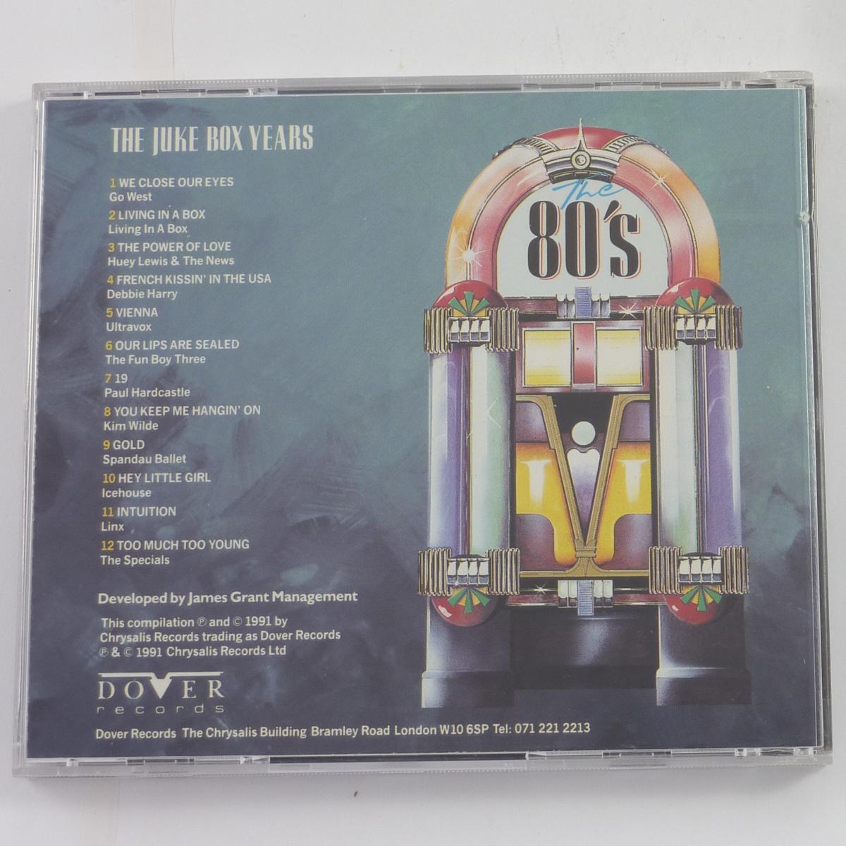 Various The Juke Box Years - The 80's CD Compilation