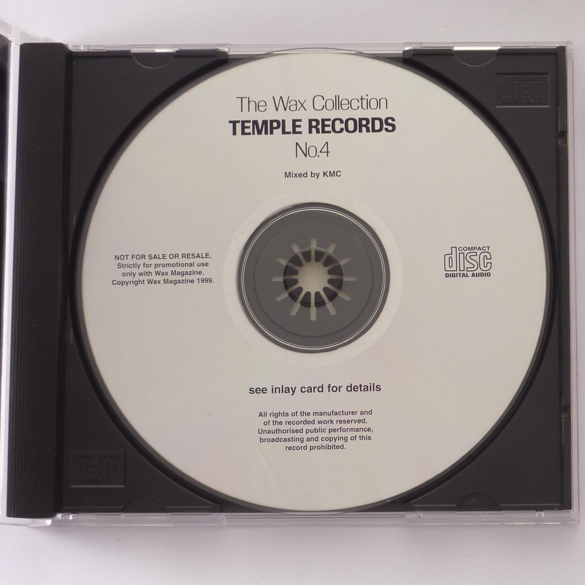 Various The Label Showcase Collection No.4 - Temple Records CD Mixed