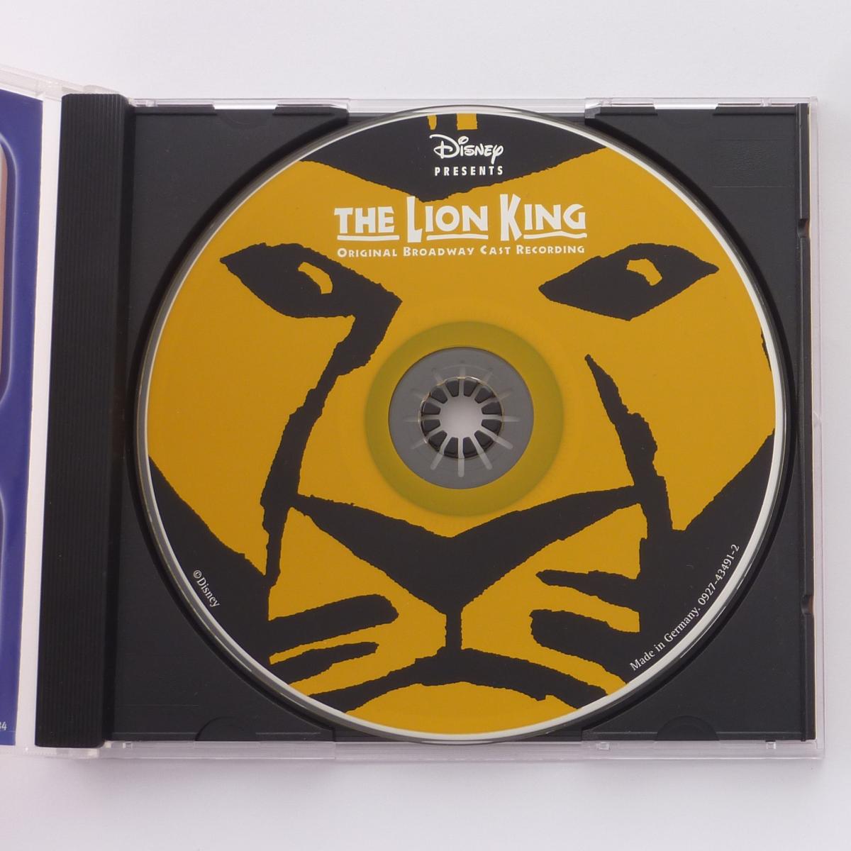 Various The Lion King - Original Broadway Cast Recording CD Album
