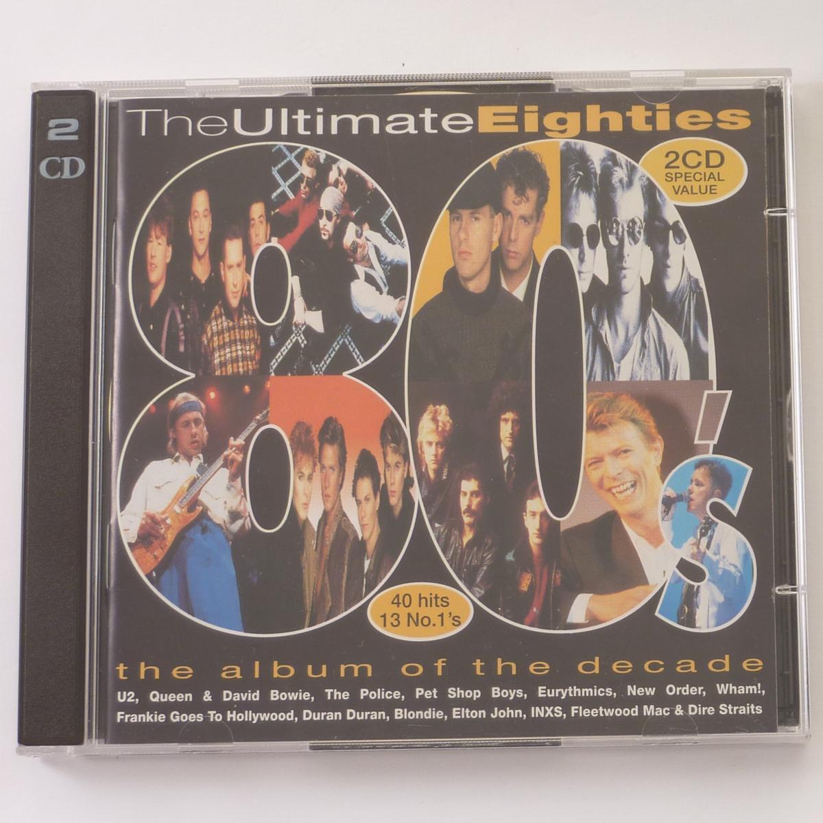Various The Ultimate Eighties (The Album Of The Decade) 2 × CD Compilation