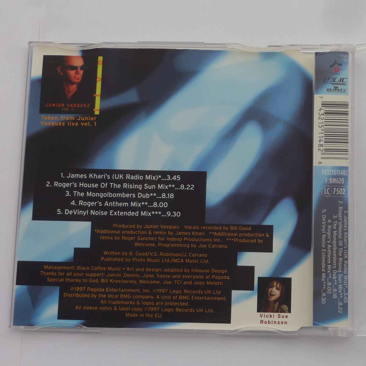 Vicki Sue Robinson House Of Joy CD Single CD1