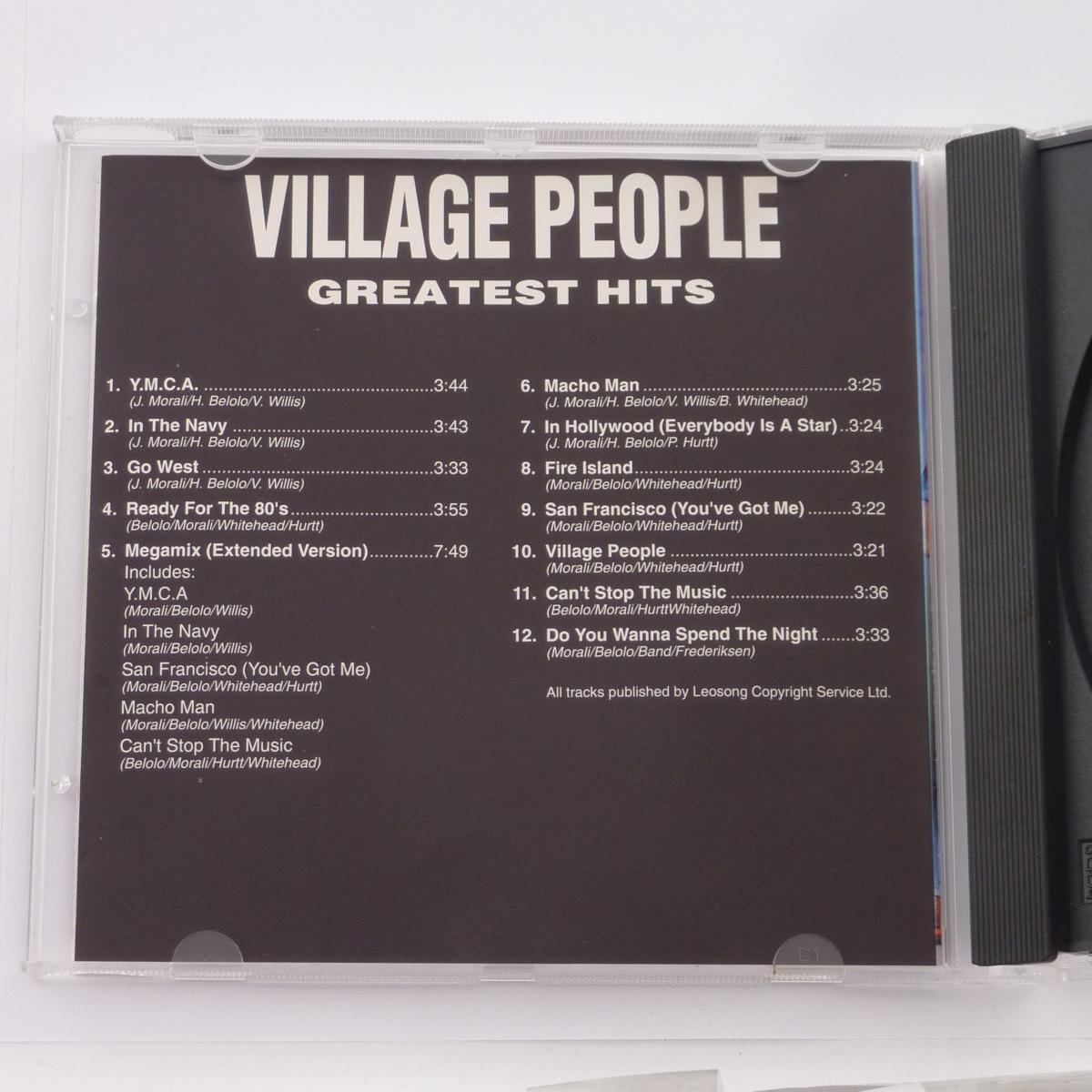 Village People Greatest Hits CD Compilation