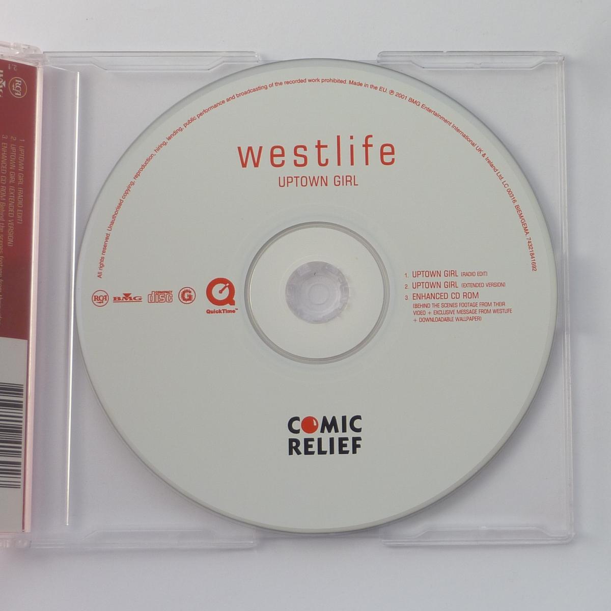 Westlife Uptown Girl CD Single Enhanced Limited Edition