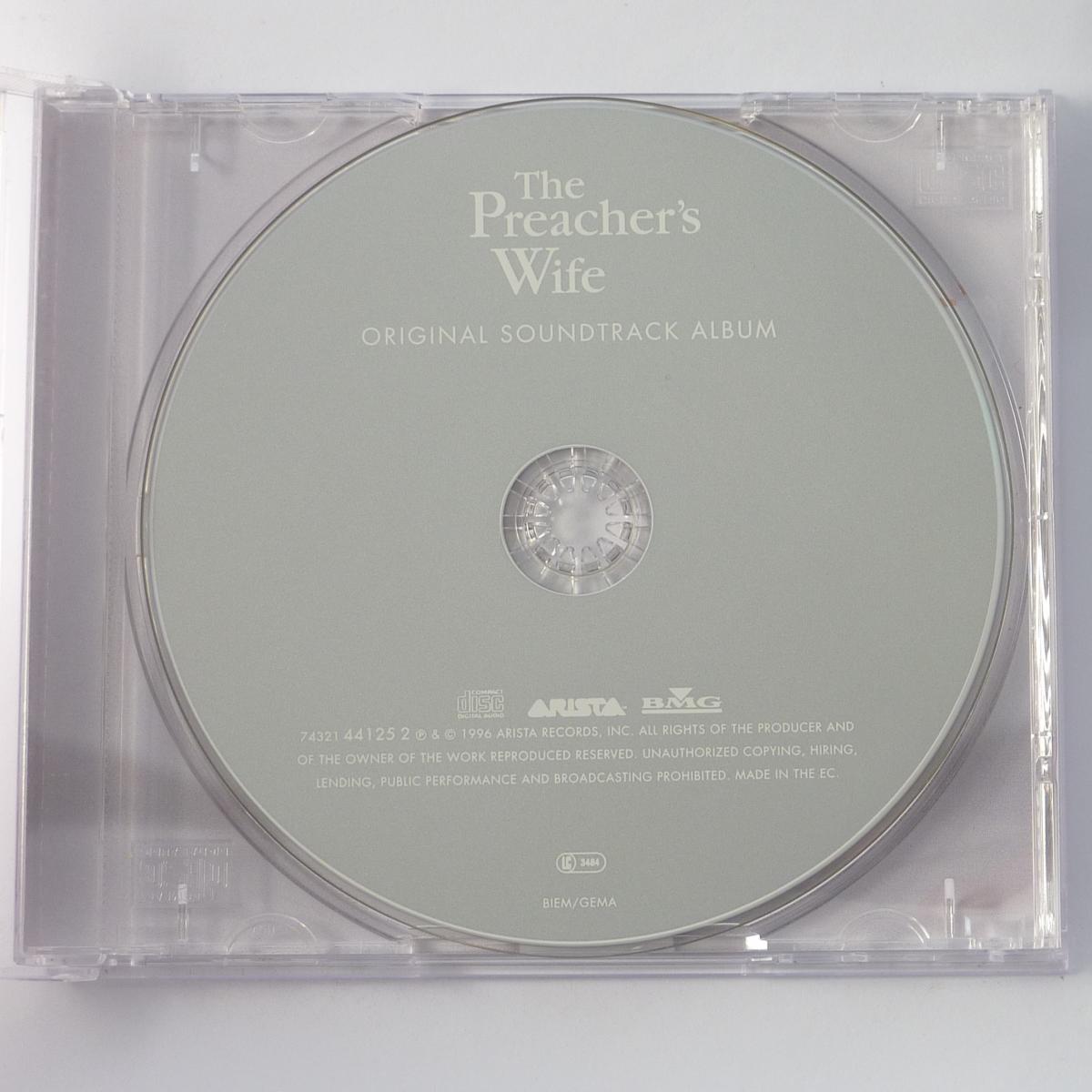Whitney Houston The Preacher's Wife (Original Soundtrack Album) CD Album