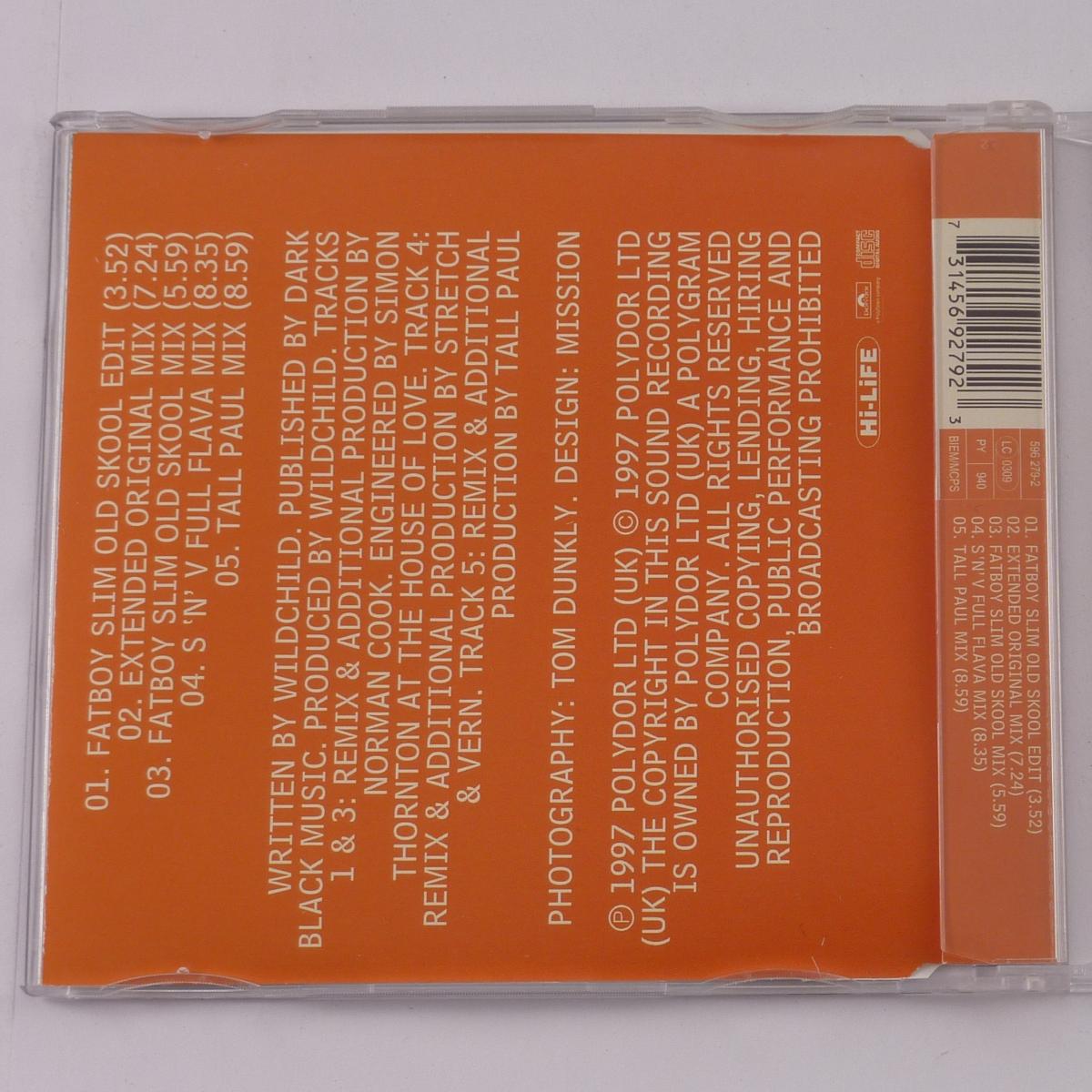 Wildchild Renegade Master 98 CD Single