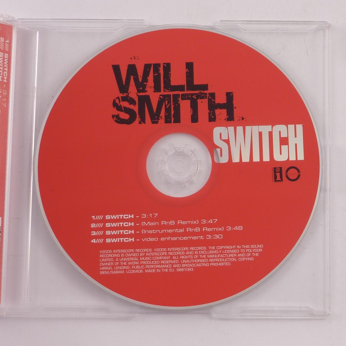 Will Smith Switch CD Maxi-Single Enhanced