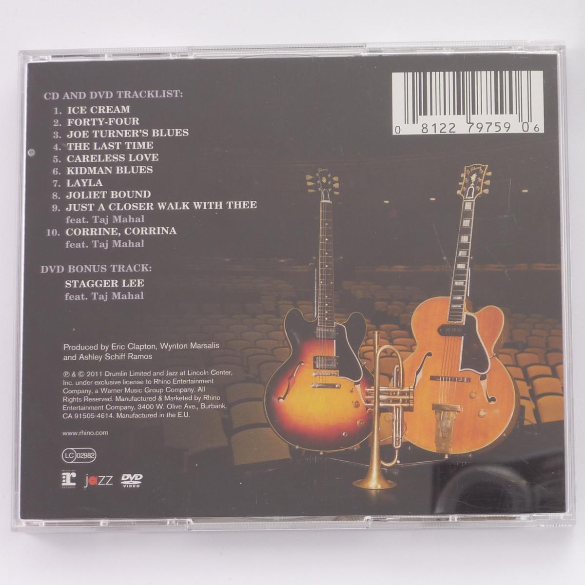 Wynton Marsalis & Eric Clapton Wynton Marsalis & Eric Clapton Play The Blues - Live From Jazz At Lincoln Center CD Album DVD DVD-Video All Media Deluxe Edition