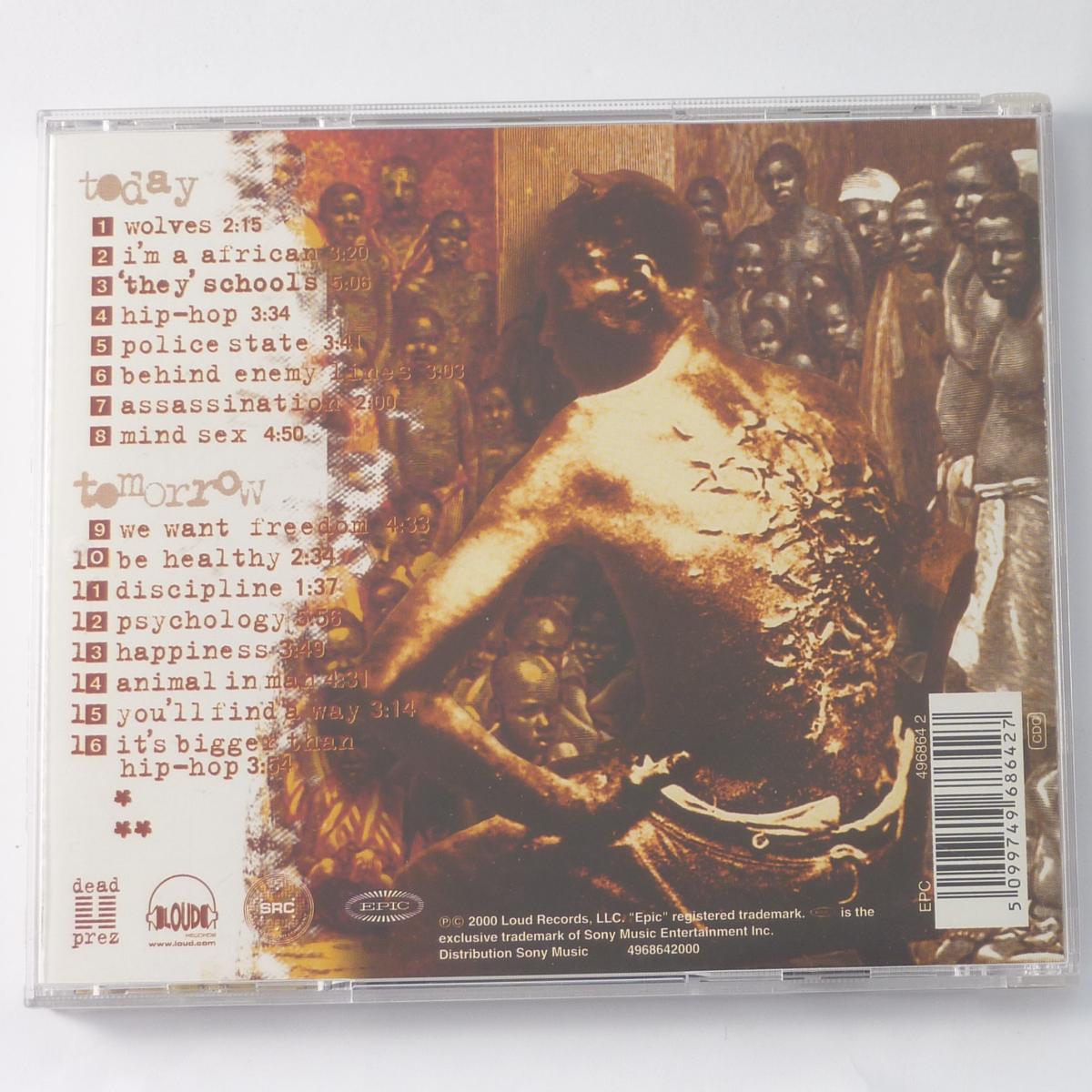 dead prez Lets Get Free CD Album