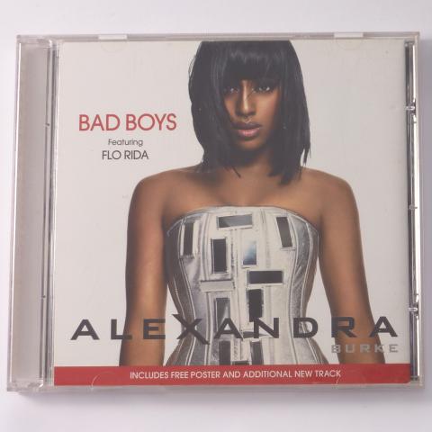 Alexandra Burke Featuring Flo Rida Bad Boys CD Single Poster-sleeve