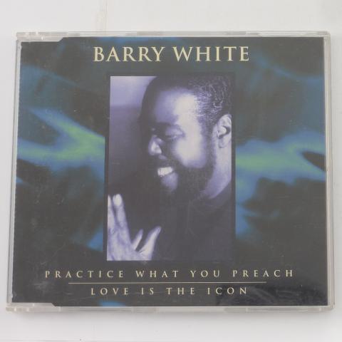 Barry White Practice What You Preach / Love Is The Icon CD Single