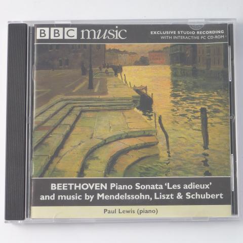 Beethoven / Mendelssohn / Liszt / Schubert / Paul Lewis Piano Sonata 'Les Adieux' And Music By Mendelssohn, Liszt & Schubert CD Enhanced Stereo