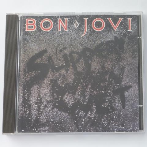 Bon Jovi Slippery When Wet CD Album Reissue Repress Stereo PMDC France