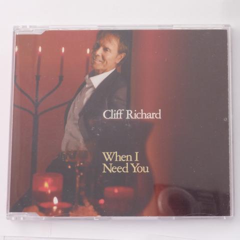 Cliff Richard When I Need You CD Maxi-Single