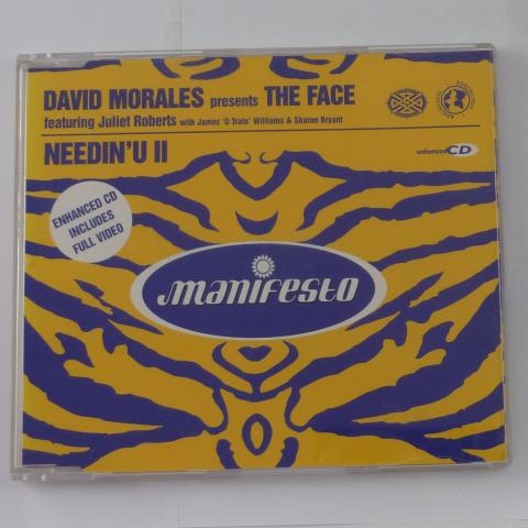David Morales Presents The Face (3) Needin' U II CD Single Enhanced
