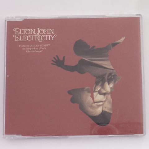 Elton John Electricity CD Single