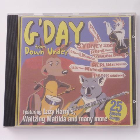 Lazy Harry's, Waltzing Matilda G'Day From Down Under CD Compilation