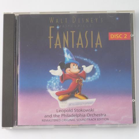 Leopold Stokowski And The Philadelphia Orchestra Walt Disney's Masterpiece Fantasia CD Album Remastered