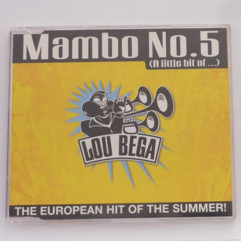 Lou Bega Mambo No. 5 (A Little Bit Of...) CD Single