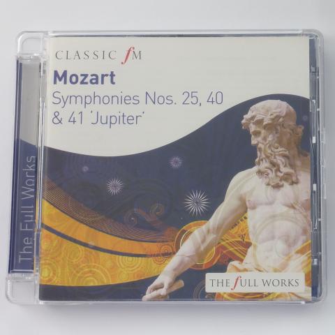 Mozart Mozart: Symphonies Nos. 25, 40 & 41 'Jupiter' CD Compilation