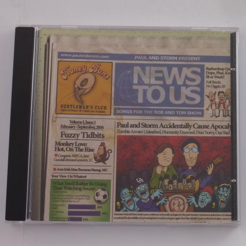 Paul & Storm News To Us CD Album