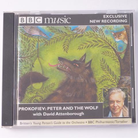 Prokofiev / Britten - David Attenborough, BBC Philharmonic / Tortelier Peter And The Wolf / Young Person's Guide To The Orchestra CD Enhanced