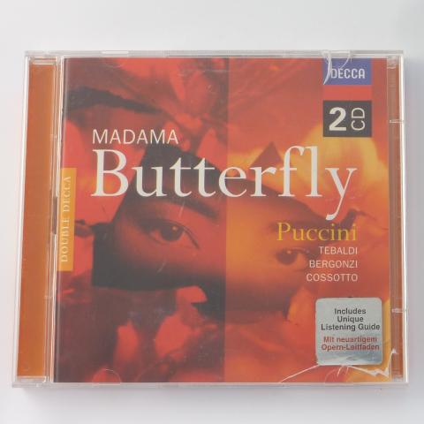Puccini - Tebaldi, Bergonzi, Cossotto Madama Butterfly 2 × CD Album Reissue Remastered