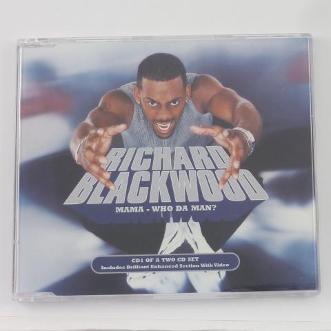 Richard Blackwood Mama - Who Da Man? CD Single Enhanced CD1