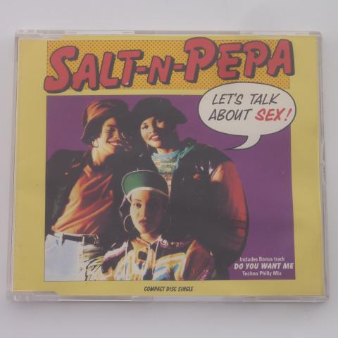 Salt-N-Pepa Let's Talk About Sex! CD Single