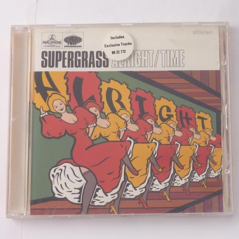 Supergrass Alright / Time CD Single