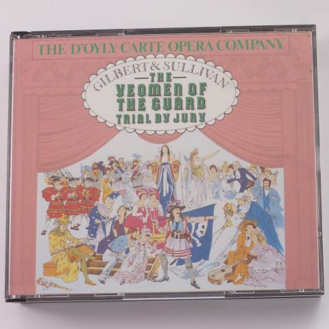 The D'Oyly Carte Opera Company*, Gilbert And Sullivan* The Yeomen Of The Guard - Trial By Jury 2 × CD Album Reissue Fatbox