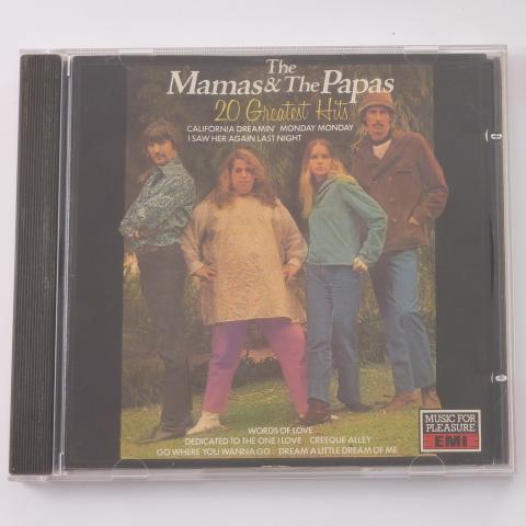 The Mamas & The Papas 20 Greatest Hits CD Compilation