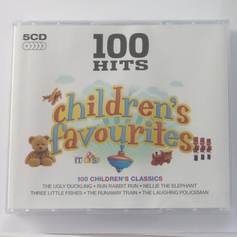 Various 100 Hits Children's Favourites 5 × CD Compilation