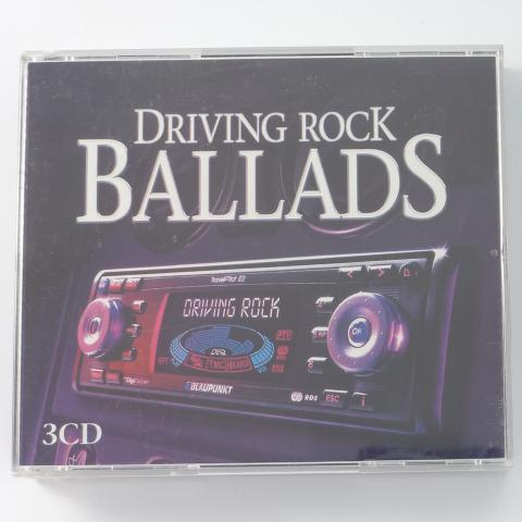 Various Driving Rock Ballads 3 × CD Album Compilation Stereo