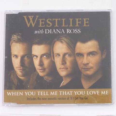 Westlife with Diana Ross When You Tell Me That You Love Me CD Single