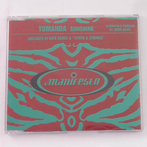 Yomanda Sunshine CD Single