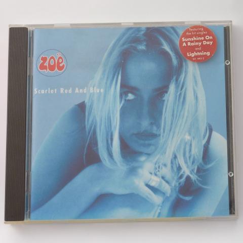 Zoë Scarlet Red And Blue CD Album